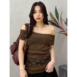 オフショルニットチュニック | EVRIS | 詳細画像32 