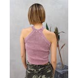 Eモチーフピグメントチョーカーベアニットトップス | EVRIS | 詳細画像20 