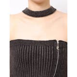 Eモチーフピグメントチョーカーベアニットトップス | EVRIS | 詳細画像43 