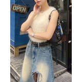 ファンシーヤーンノースリニットトップス | EVRIS | 詳細画像24 