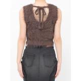 ファンシーヤーンノースリニットトップス | EVRIS | 詳細画像31 