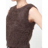 ファンシーヤーンノースリニットトップス | EVRIS | 詳細画像33 