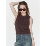 ファンシーヤーンノースリニットトップス | EVRIS | 詳細画像6 