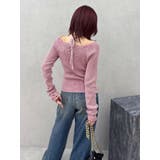 ピグメントジップホルターネックニットトップス | EVRIS | 詳細画像10