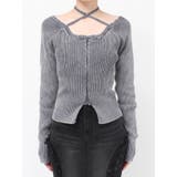 ピグメントジップホルターネックニットトップス | EVRIS | 詳細画像17