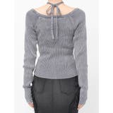 ピグメントジップホルターネックニットトップス | EVRIS | 詳細画像29