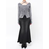 ピグメントジップホルターネックニットトップス | EVRIS | 詳細画像34