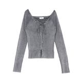 ピグメントジップホルターネックニットトップス | EVRIS | 詳細画像42