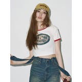 リンガーグラフィックショートTシャツ | EVRIS | 詳細画像2 