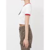リンガーグラフィックショートTシャツ | EVRIS | 詳細画像25 