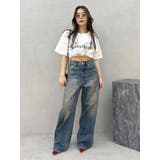 フロントリボングラフィックBIG Tシャツ | EVRIS | 詳細画像11 