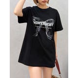 フロントリボングラフィックBIG Tシャツ | EVRIS | 詳細画像12 
