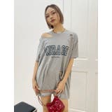 カットダメージBIG Tシャツ | EVRIS | 詳細画像29