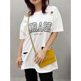 ホワイト | カットダメージBIG Tシャツ | EVRIS