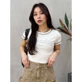 スタッズグラフィックショートTシャツ | EVRIS | 詳細画像10