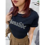 スタッズグラフィックショートTシャツ | EVRIS | 詳細画像2