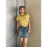 スタッズグラフィックショートTシャツ | EVRIS | 詳細画像35 