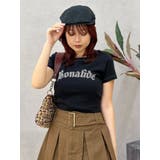 スタッズグラフィックショートTシャツ | EVRIS | 詳細画像4