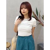 スタッズグラフィックショートTシャツ | EVRIS | 詳細画像7