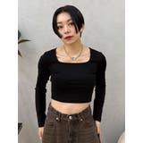 スクエアクロップドトップス | EVRIS | 詳細画像17 