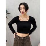 スクエアクロップドトップス | EVRIS | 詳細画像18 