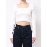 スクエアクロップドトップス | EVRIS | 詳細画像40 