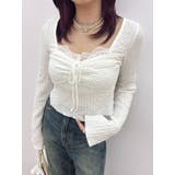 レースドッキングトップス | EVRIS | 詳細画像14 