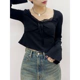 レースドッキングトップス | EVRIS | 詳細画像8 