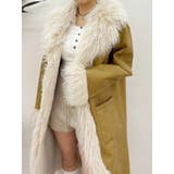 フェイクファームートンロングコート | EVRIS | 詳細画像16