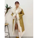 フェイクファームートンロングコート | EVRIS | 詳細画像19