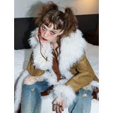 フェイクファームートンロングコート | EVRIS | 詳細画像2