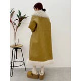 フェイクファームートンロングコート | EVRIS | 詳細画像22