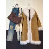 フェイクファームートンロングコート | EVRIS | 詳細画像24