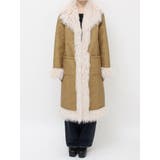 フェイクファームートンロングコート | EVRIS | 詳細画像25