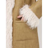 フェイクファームートンロングコート | EVRIS | 詳細画像30