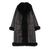 フェイクファームートンロングコート | EVRIS | 詳細画像37