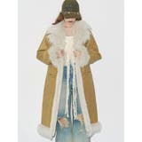 フェイクファームートンロングコート | EVRIS | 詳細画像4