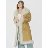 フェイクファームートンロングコート | EVRIS | 詳細画像5