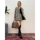 チェックルーズジャケット【セットアップ着用可能】 | EVRIS | 詳細画像11 