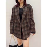 チェックルーズジャケット【セットアップ着用可能】 | EVRIS | 詳細画像14 