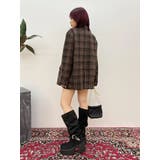 チェックルーズジャケット【セットアップ着用可能】 | EVRIS | 詳細画像19 