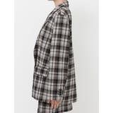 チェックルーズジャケット【セットアップ着用可能】 | EVRIS | 詳細画像27 