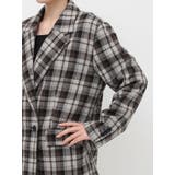 チェックルーズジャケット【セットアップ着用可能】 | EVRIS | 詳細画像30 