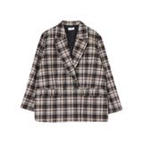 チェックルーズジャケット【セットアップ着用可能】 | EVRIS | 詳細画像39 