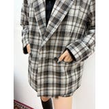 チェックルーズジャケット【セットアップ着用可能】 | EVRIS | 詳細画像8 