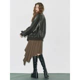 ヴィンテージライクフェイクレザーブルゾン【セットアップ着用可能】 | EVRIS | 詳細画像13