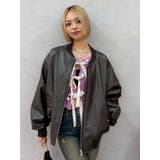 ヴィンテージライクフェイクレザーブルゾン【セットアップ着用可能】 | EVRIS | 詳細画像21