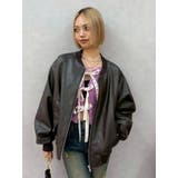 ヴィンテージライクフェイクレザーブルゾン【セットアップ着用可能】 | EVRIS | 詳細画像22