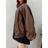 ヴィンテージライクフェイクレザーブルゾン【セットアップ着用可能】 | EVRIS | 詳細画像29