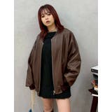 ヴィンテージライクフェイクレザーブルゾン【セットアップ着用可能】 | EVRIS | 詳細画像30